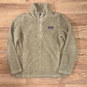 Patagonia kids Zip-Up Fleece Sweater - Tan